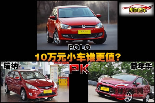 POLO對比瑞納/嘉年華！10萬元小車誰更值
