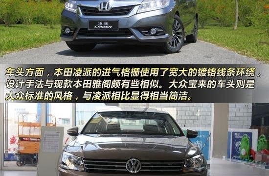 凌派對比全新寶來 10萬元精致三廂家轎PK