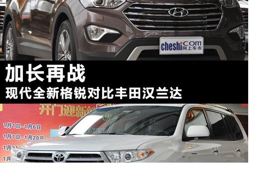 加長再戰 現代全新格銳對比豐田漢蘭達