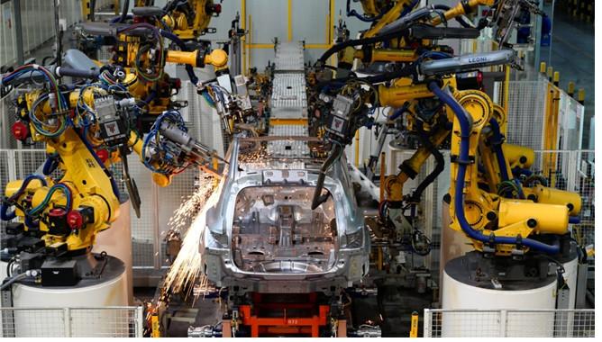 榮威RX5包裝車間