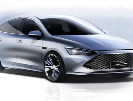 超A新物種 比亞迪全新A+級轎車正式命名秦PLUS！