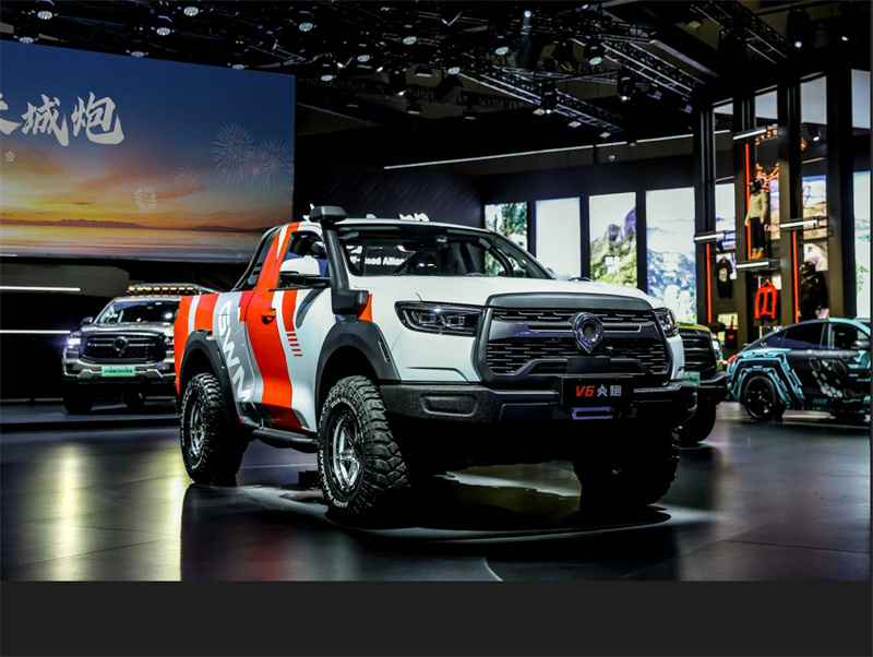 短軸V6，越野新章：長城炮V6火炮的硬核與夢